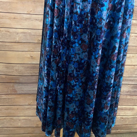 NWOT Free People Heartland Velvet Open Back Dress - Picture 6 of 10